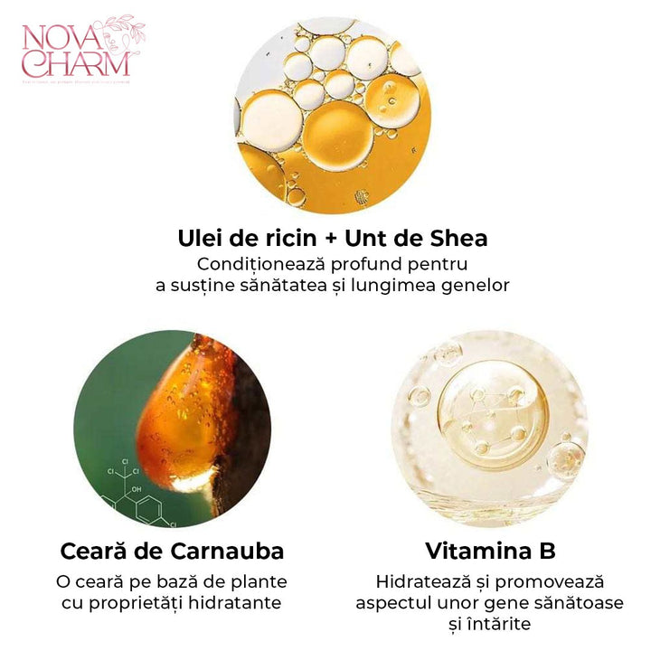 Rimel 2 în 1 Negru pentru Gene Lungi și Creion Definitoriu
